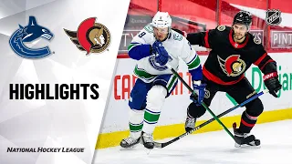 Canucks @ Senators 4/28/21 | NHL Highlights