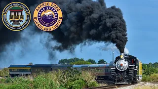 Steam and Private Varnish Part 2: Chasing US Sugar Steam Engine 148 on the AAPRCO Sugarland Limited!