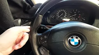 как сбросить расход топлива на bmw e39