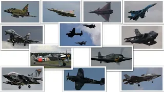 4Kᵁᴴᴰ EASTER 2020 VIDEO COMPILATION - Saab 37,Su-27,F-35, Rafale, Eurofighter, Bf109, Focke Wulf 190