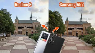Samsung Galaxy A52 vs Realme 8 Camera Test!