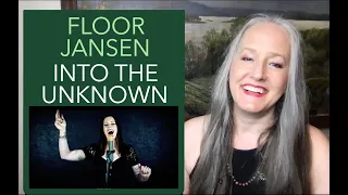 Voice Teacher Reaction to Floor Jansen - Into the Unknown Cover from Frozen 2