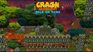 Crash Bandicoot - Back In Time Fan Game: Custom Level: Ripper Plants Roo By Kracken