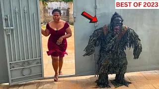 BEST OF 2023 SCARE PRANKS PART 2. Statue | Bushman | Gorilla