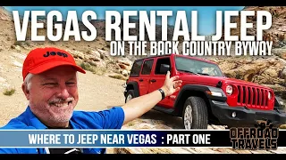 We rented a Jeep in Vegas and drove the Bitter Springs Back Country Byway
