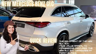 2024Mercedes GLC SUV-Interior and Exterior Details -Quick Review