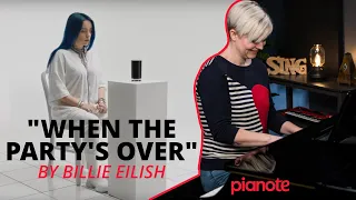 "When The Party's Over" Piano Tutorial & Cover (Billie Eilish)