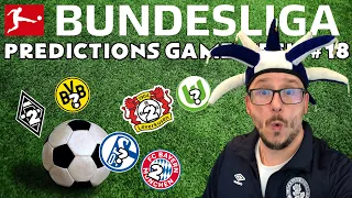 2020-2021 BUNDESLIGA ⚽ MATCHDAY 18 PREDICTIONS