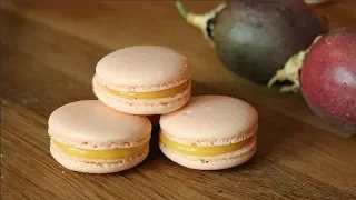 Passion Fruit Macarons | sweetco0kiepie