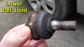 Lower Ball Joint Renewal - Peugeot 307