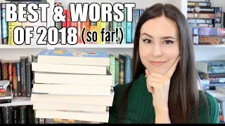 MID YEAR BOOK FREAK OUT TAG || BEST & WORST BOOKS OF 2018 (so far!)