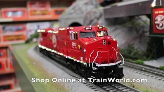 MTH #30-20436-1 Dash-8 Diesel Engine With Proto Sound 3.0 and LED Lights - Christmas