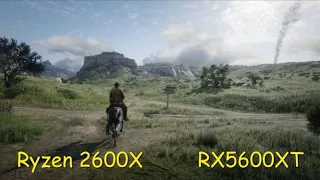 Red Dead Redemption 2 Ryzen 2600x Rx5600XT Vulkan Benchmark Lowest/Medium/Ultra 1080P