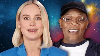 The Cast of "Captain Marvel" Plays Superhero Would You Rather