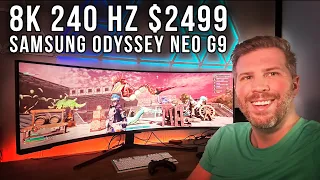 Samsung Odyssey Neo G9 Unboxing Review - The MOST INSANE Gaming Monitor Money Can Buy! Too Crazy?
