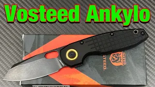 Vosteed Ankylo V-Anchor lock knife !!!  Disassembly included !