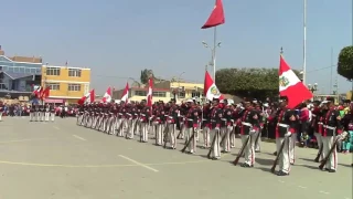 IMPRESIONANTE DEMOSTRACIÓN DE LA COMPAÑÍA JUAN  FANNING - Marina de Guerra del Perú