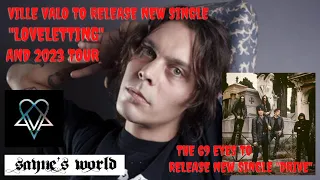 Ep. 74 Ville Valo new single AND 2023 Tour news l The 69 Eyes release new single Apr. 8 2022 l