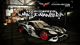 NFS Most Wanted / REDUX MOD 2023/ CROSS CORVETTE C6.R JUNKMAN TUNING/ 1080p60fps