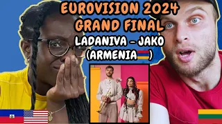 REACTION TO LADANIVA - Jako (Armenia 🇦🇲 Eurovision 2024 Grand Final) | FIRST TIME WATCHING