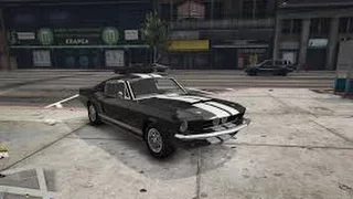 TESTER DES VRAIS VOITURES ( GTAV mods shelby gt500