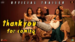 Thank You For Coming|Official Trailer|Bhumi,Shehnaaz,Dolly,Kusha,Shibani,Karan In Cinemas 6th Oct