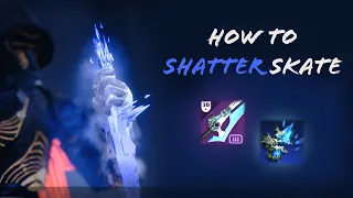 How To Hunter Shatter Skate - Destiny 2 (READ THE DESCRIPTION PLS)