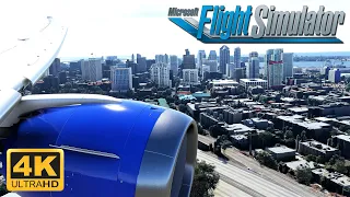 (4K) Microsoft Flight Simulator 2020 - MAXIMUM GRAPHICS - United 787-10 Epic San Diego Landing