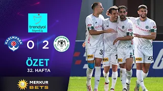 Merkur-Sports | Kasımpaşa (0-2) T. Konyaspor - Highlights/Özet | Trendyol Süper Lig - 2023/24