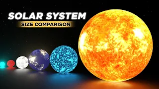 Solar System Size Comparison: Universe Size 3D Comparison | Part 2