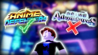 Is Anime Defenders the new Anime Adventures?