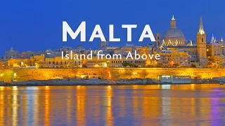 Fly Over MALTA in 4K /Cinematic movie of Valletta and Comino island.it looks like 007 movie set