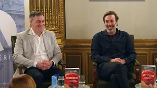 Presentación del libro Artificial, de Mariano Sigman y Santiago Bilinkis, en Baikal Madrid