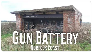 WW2 Coastal Gun Battery Underground Tunnels & Rooms, Happisburgh Norfolk.