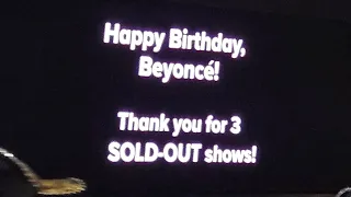 Beyoncé Renaissance World Tour Bey Day show