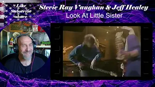 Stevie Ray Vaughan & Jeff Healey - 'Look At Little Sister' - Reactions with Rollen (WOW)