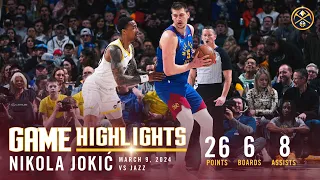 Nikola Jokić Full Game Highlights vs. Jazz 🎥