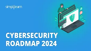 🔥 Cybersecurity Roadmap 2024 | Cyber Security Career Roadmap For 2024 | Simplilearn