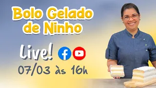 🔴 LIVE - BOLO GELADO DE NINHO - PARTE 1