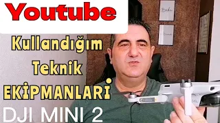 Kullandığım Teknik Ekipmanları tanıtıyorum | DJI | GOPRO