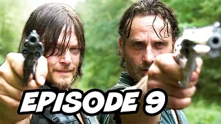 Walking Dead Season 7 Episode 9 - March To War TOP 10 WTF and Easter Eggs