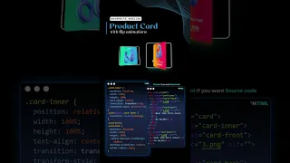 Product Cards pure CSS. ❤ | #codewith_muhilan #css #coding