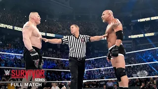 Goldberg vs. Brock Lesnar: Survivor Series 2016