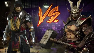 Scorpion vs Shao Kahn | Very Hard | Mortal Kombat 11 #scorpion #shaokahn #mortalkombat11