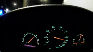 Saab 9-5 Aero acceleration 100-200 km/h with Dragy GPS.