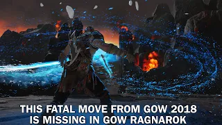 THIS FATAL MOVE FROM GOD OF WAR 2018 IS MISSING IN GOD OF WAR RAGNAROK