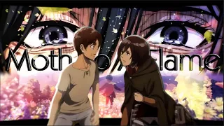 Attack On Titan || Moth To A Flame || EDIT-AMV ||