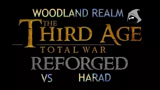Woodland Realm vs Harad Third Age Reforged mod Medieval 2 Total War