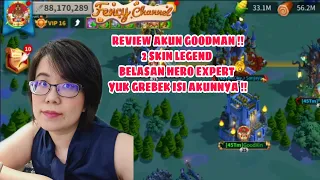 REVIEW AKUN GOODMAN KINGDOM 1945 ! 2 SKIN LEGEND! BELASAN LEGEND ECXPERT ! SIAP WAR WIN KVK SEASON 2