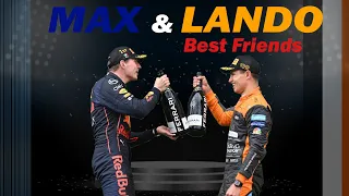 LANDO NORRIS and MAX VERSTAPPEN being Best FRIENDS for 11 minutes STRAIGHT | Funny stream moments